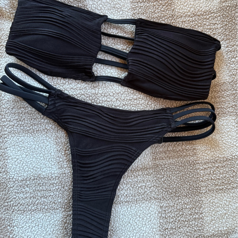 Black SHEIN Bikini Set